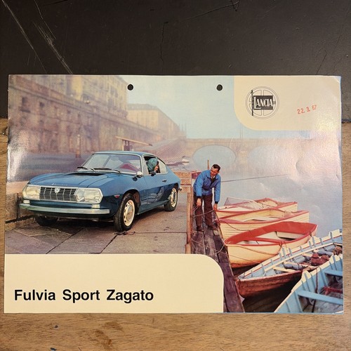 Brochure vendita lancia fulvia - vendita,