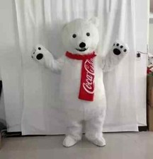 Costume mascotte orso polare