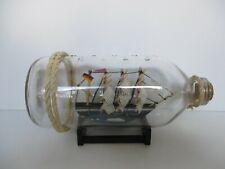 BOTTIGLIA CON NAVE VELIERO SU