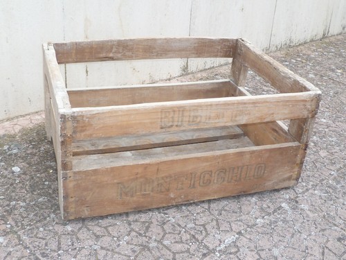 Cassetta cassa legno - , bibite