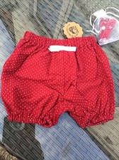 Bloomers Red Dots 100% Cotone