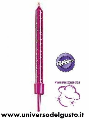 Blister candele rosa - 10,