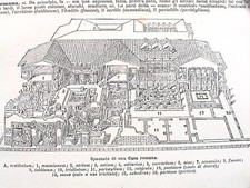 ANTICA STAMPA SPACCATO CASA