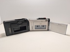 REGISTRATORE CASSETTE VINTAGE SONY WALKMAN Style TCS-350 funzionante con cover in pelle