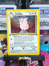 Pokemon Clefable 1/64 Holo Prima Edizione | Jungle Italiano Vintage | Played