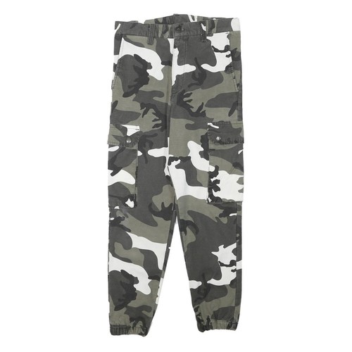 Pantaloni cargo mimetici - mimetici, donna
