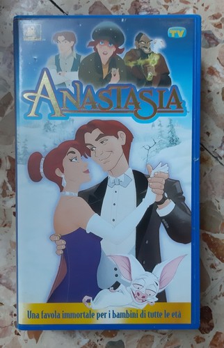 Vhs anastasia tv - vhs, (ita