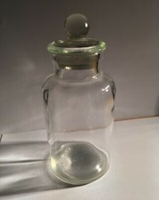Barattolo in vetro di Altare, capienza 150 ml, dei primi del 1900 circa