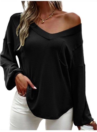 Shirt donna scollo v - t-shirt, a