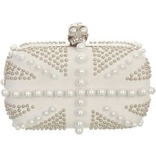 Borsa Alexander McQueen bianca