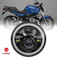 Faro proiettore led moto 7" E-Mark Hi-Lo Beam per BMW R1150 Nine T Plug&Play