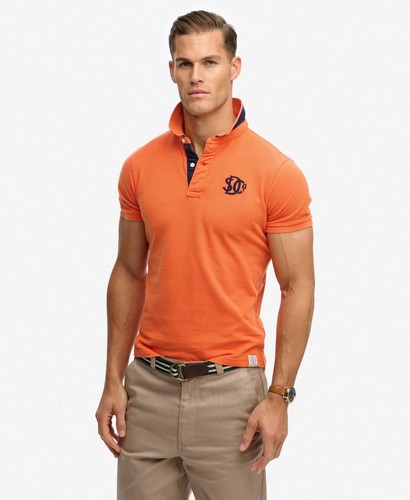 Superdry polo piquet monogram - polo,