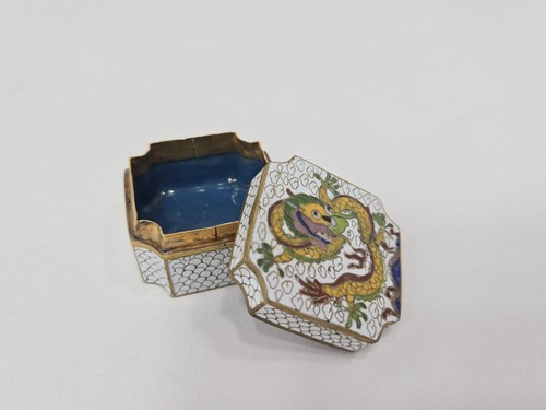 Scatola portagioie cloisonné