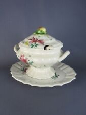 ANTICA ZUPPIERA E PIATTO DA