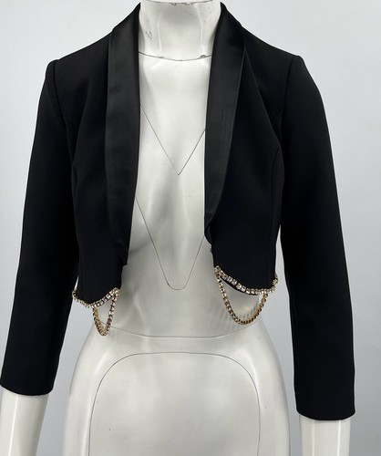 Blazer elisabetta franchi nero - blazer,