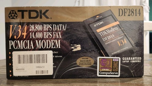 Modem portatile vintage tdk - portatile,