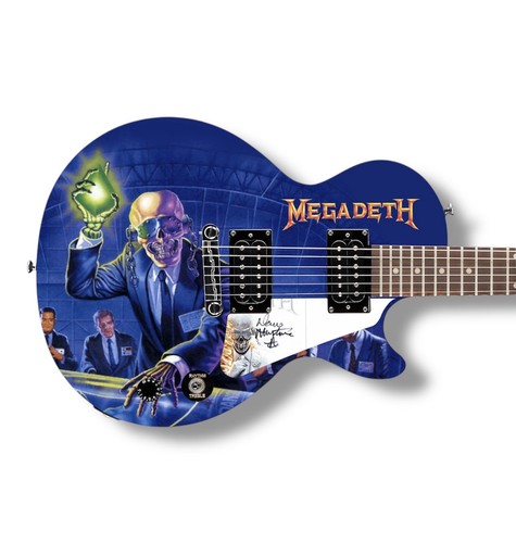 Chitarra firmata dave - dave, mustaine