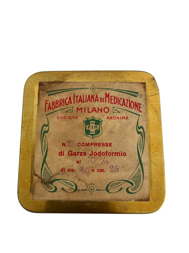 Scatola latta vintage - latta,