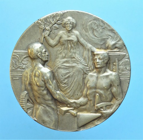 Roma medaglia pro industria - roma,