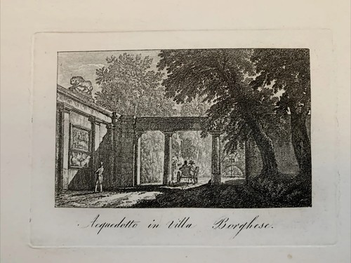 Roma acquedotto villa - roma,