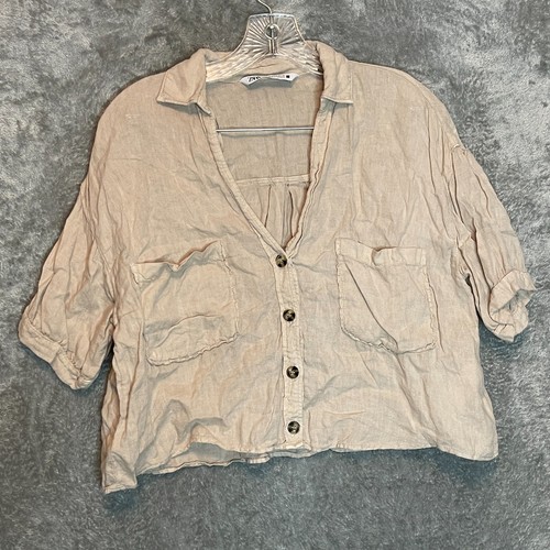 Top donna zara - zara, bottoni