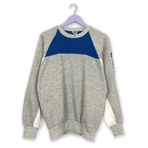 Felpa adidas vintage grigia - vintage,