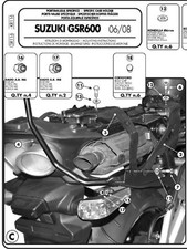 SR116M GIVI ATTACCO BAULE NO