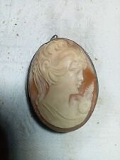 Ciondolo/ Spilla Cammeo In