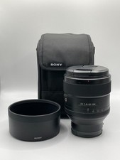 OBIETTIVO SONY SEL85F14GM FE f/1.4 85MM GM - INFERIORE ALLA MEDIA - ATTACCO E - 1:1.4 85mm