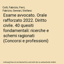 Esame avvocato. Orale