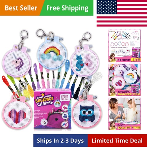 Kit punto croce per bambini - ,