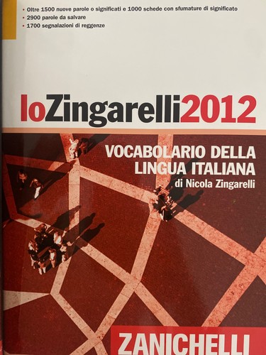 Zingarelli2012 vocabolario - zingarelli2012,