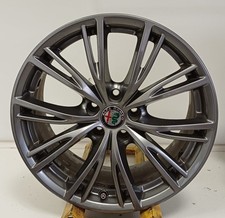 SET 4 CERCHI USATI ALFA ROMEO ESTELVIO STELVIO - 18 5X110 ET34