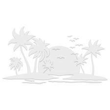 Set Di Adesivi Spiaggia Sole