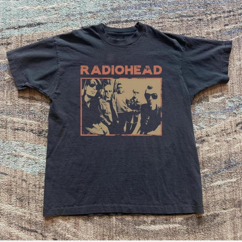 Shirt radiohead cotone nuova - radiohead,