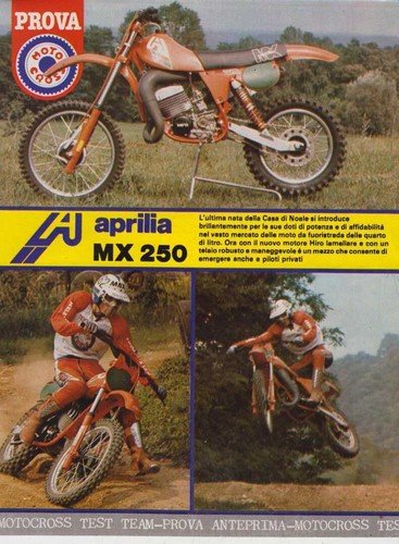 Advertising test moto aprilia - moto,