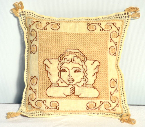 Cuscino vintage interamente - vintage,