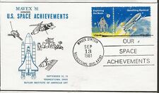 Copertina Mavex 81 Space Achievements 1981 9/13 Youngstown Ohio