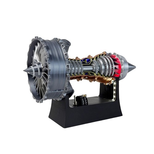 Modello motore turbofan - modello,