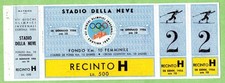 BIGLIETTO OLIMPIADI CORTINA