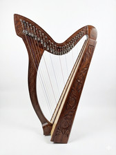 Arpa celtica in legno di rosa