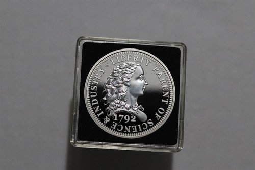 Medaglia argento usa - argento,