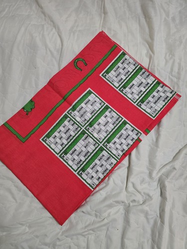 Tovaglia con tabellone tombola - tovaglia,