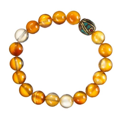 Bracciale corniola con - bracciale,