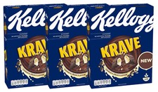 3X Kellogg's Krave Cookies &
