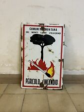 Targa Tabella Insegna Smaltata