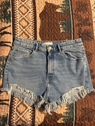 Pantaloncini donna denim zara - donna,