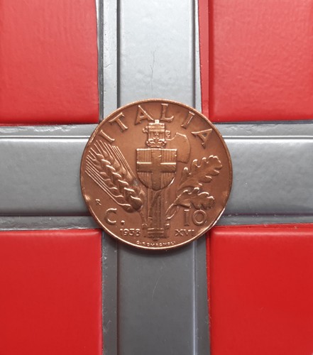 10 centesimi 1938 xvi - centesimi,