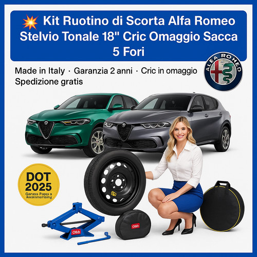 Ruotino scorta alfa - ruotino,