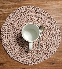 Tovagliette a uncinetto A Mano. Ti senti tondo o...quadrato? (Rettangolare ?)